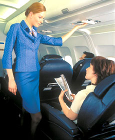Aeroflot Stewardess