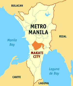Street Map Of Makati City Philippines