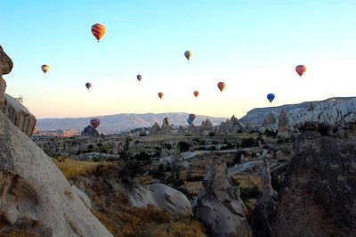 Hot Air Balloon At Cappadocia