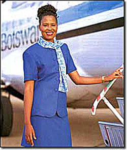 Air Botswana Flight Stewardess