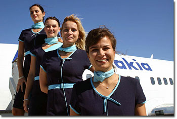 Air Slovakia Flight Stewardess