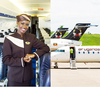 Air Uganda Flight Stewardess
