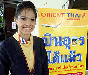 Orient Thai Airlines Flight Stewardess