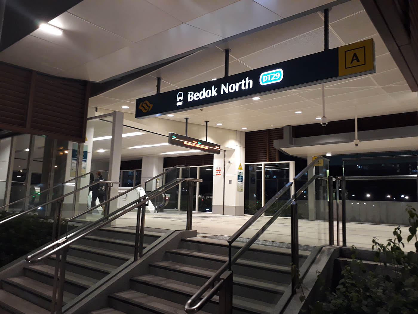 Bedok North MRT Station - - Exit A