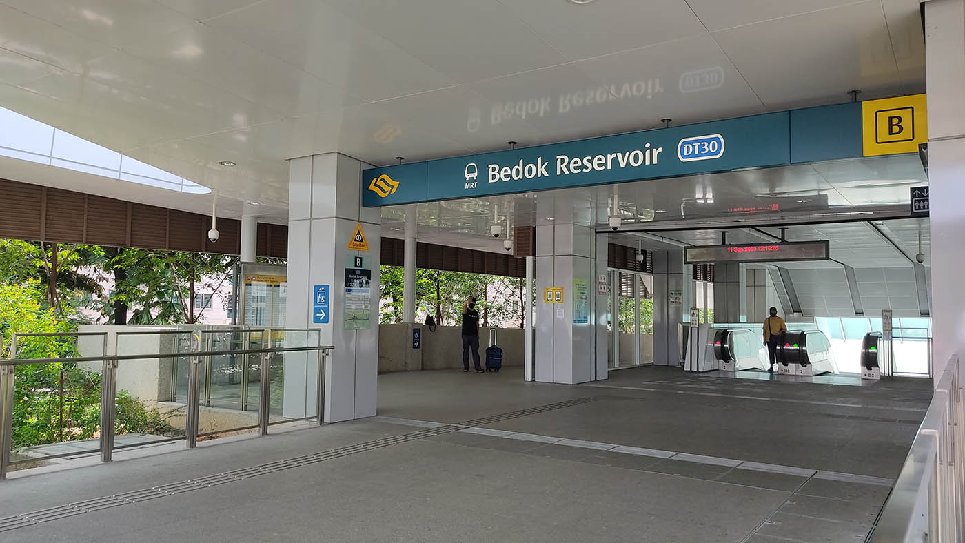 Bedok Reservoir MRT Station - - Exit B