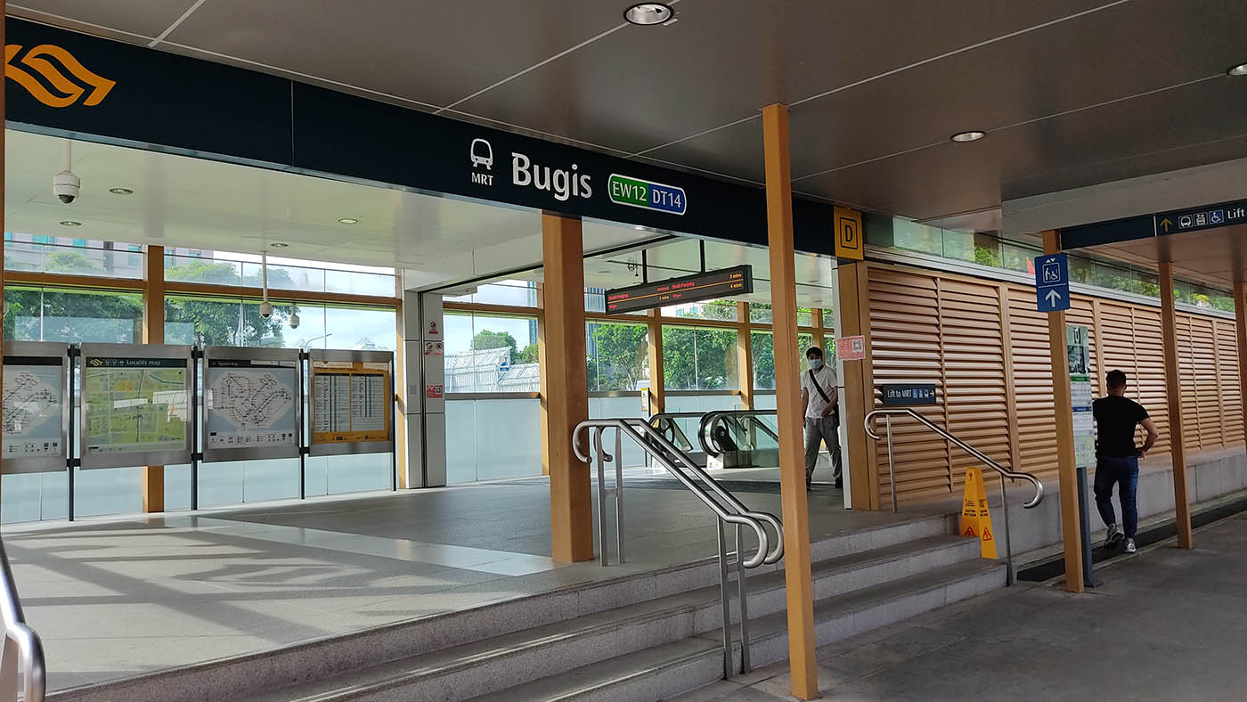 Bugis MRT Station - - Exit D