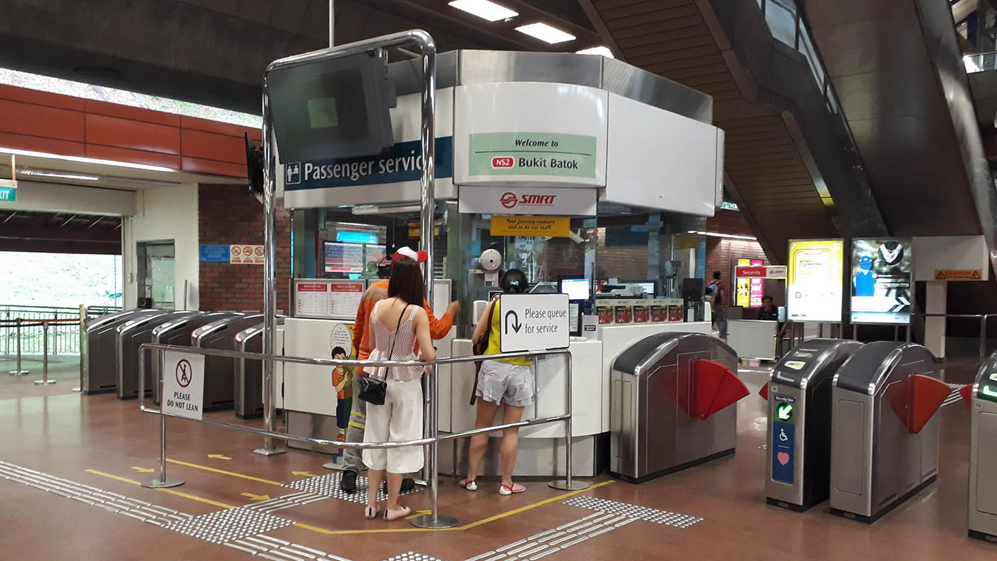 Bukit Batok MRT Station - - Concourse and Passenger Service