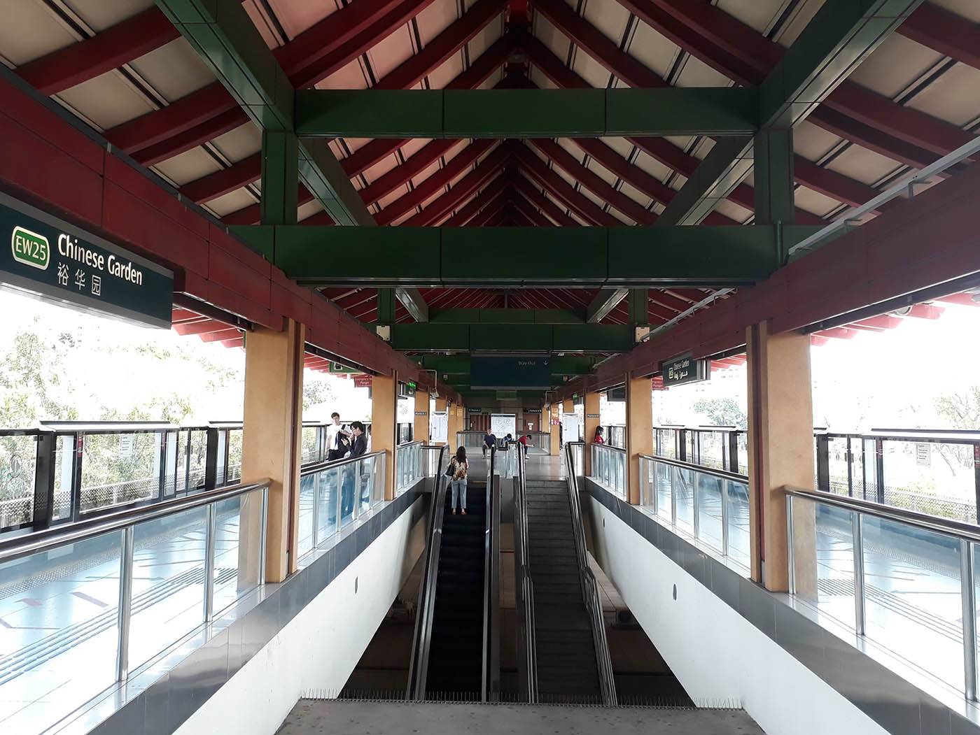 Chinese Garden MRT Station - - Platforms