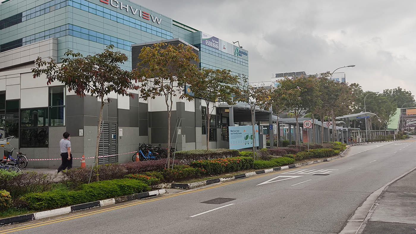Kaki Bukit MRT Station - - Exit A Techview
