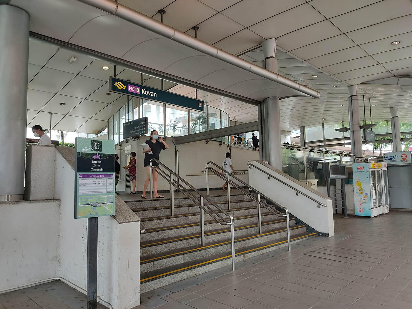 Kovan MRT Station - - Exit C
