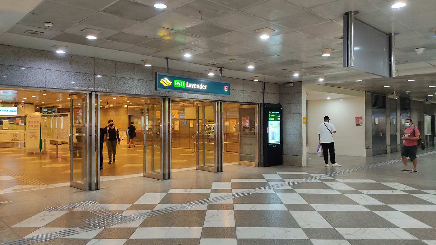 Lavender MRT Station - - Concourse Entrance