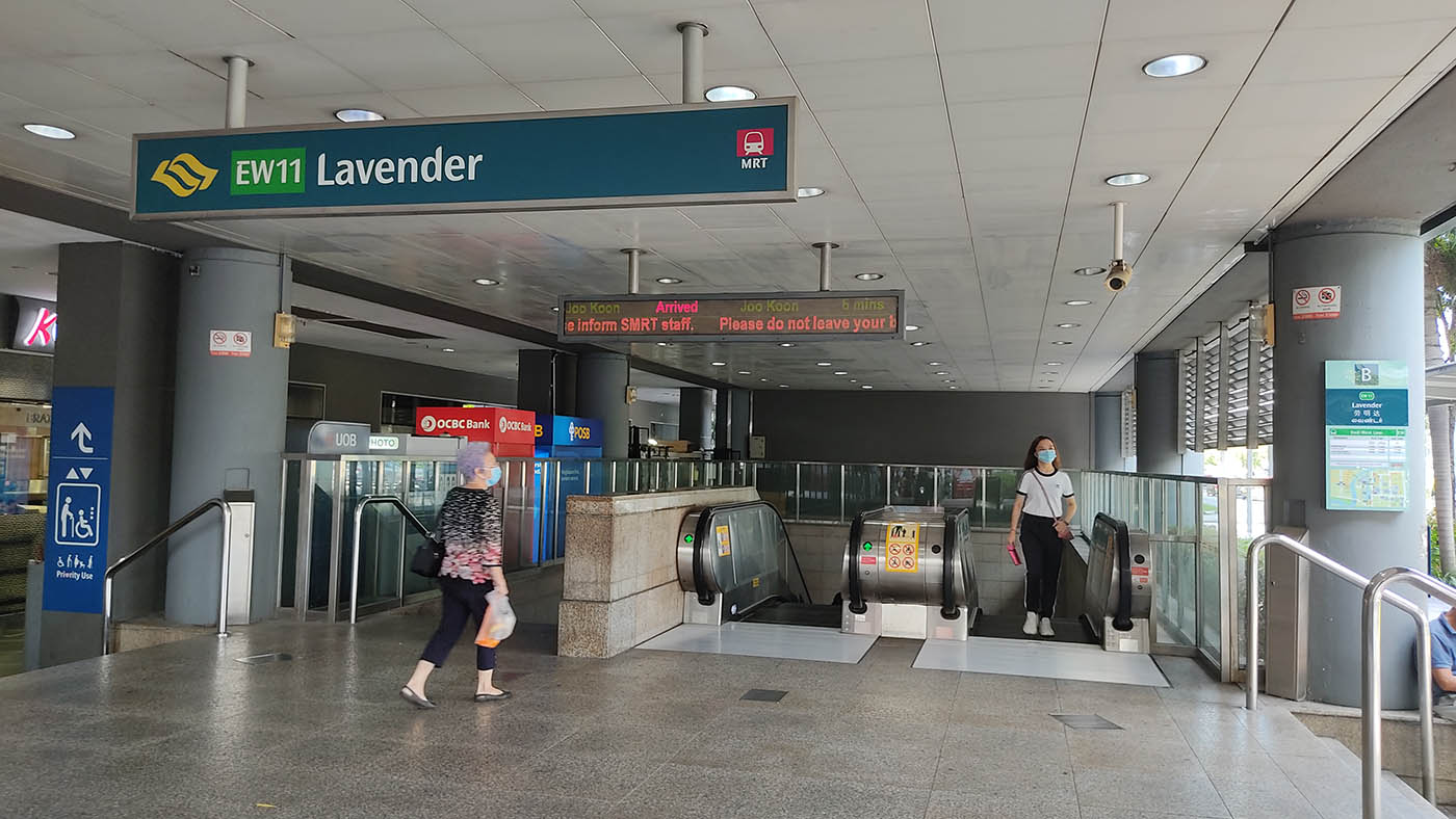 Lavender MRT Station - - Exit B
