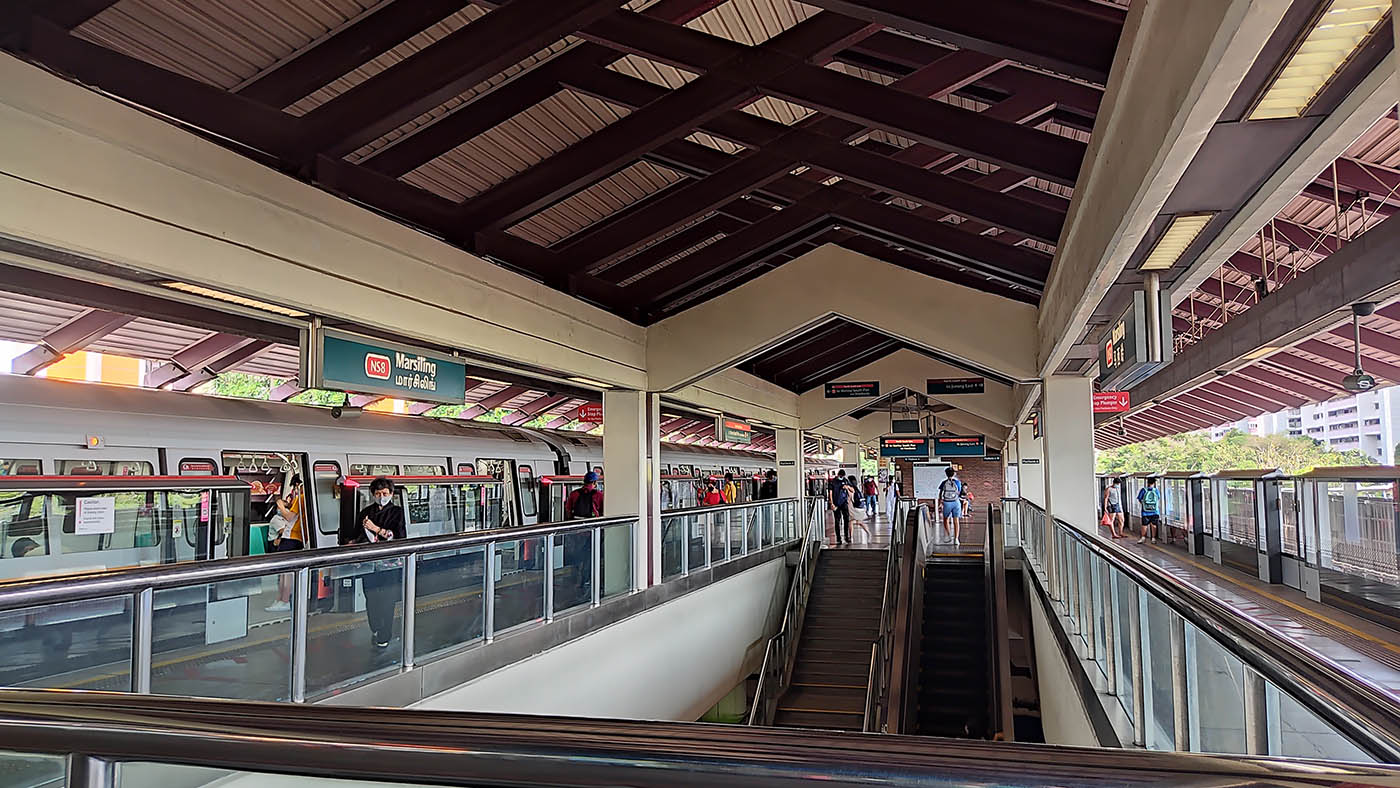 Marsiling MRT Station - - Platforms