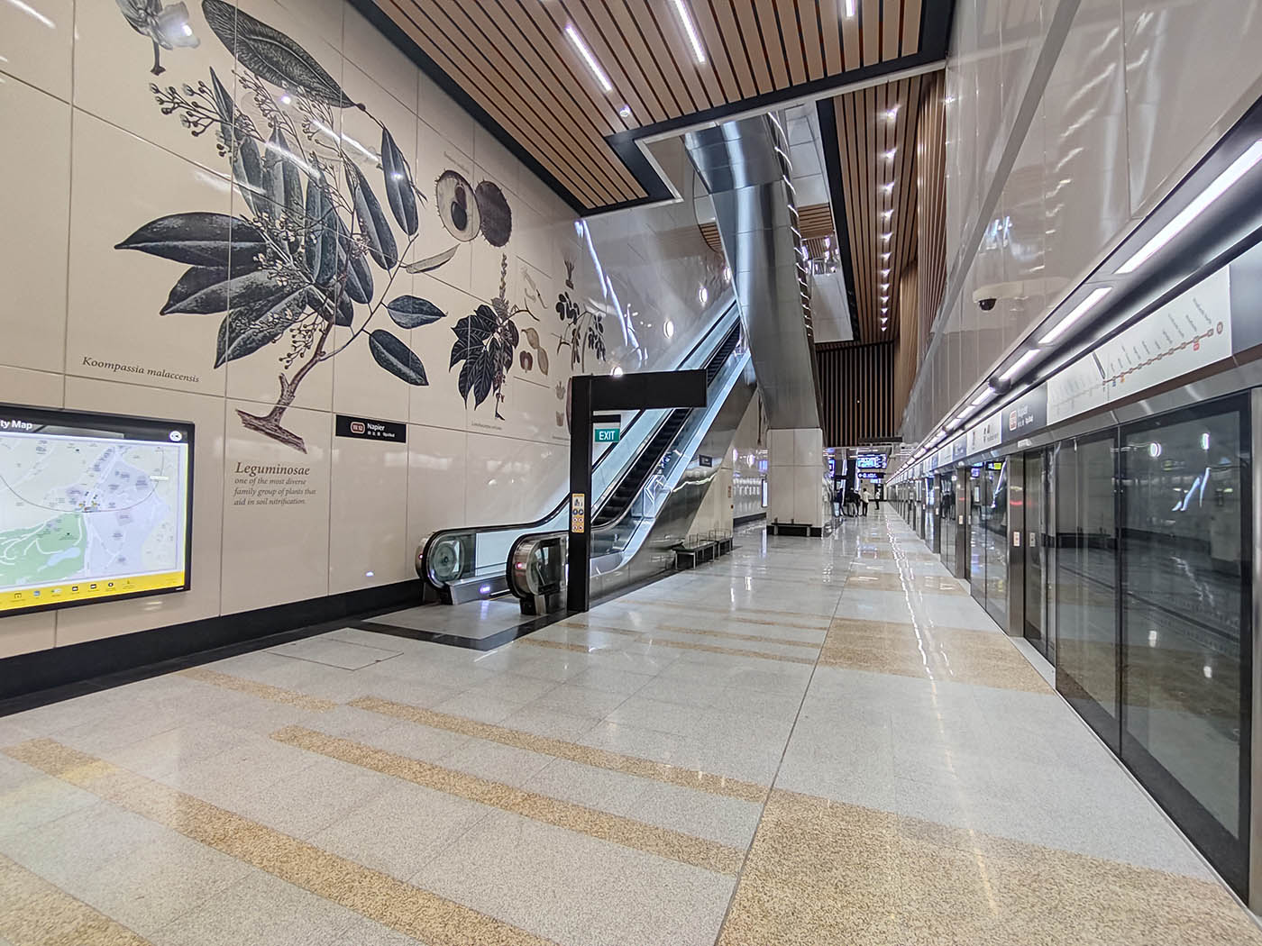 Napier MRT Station - - Platform B