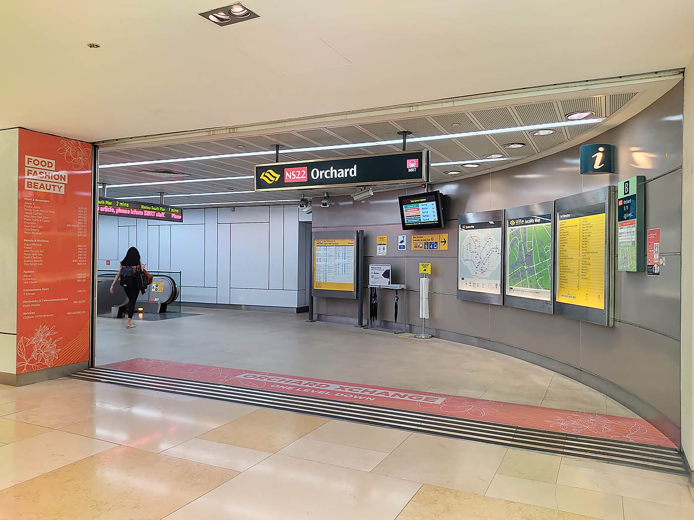 Orchard MRT Station - - Exit B