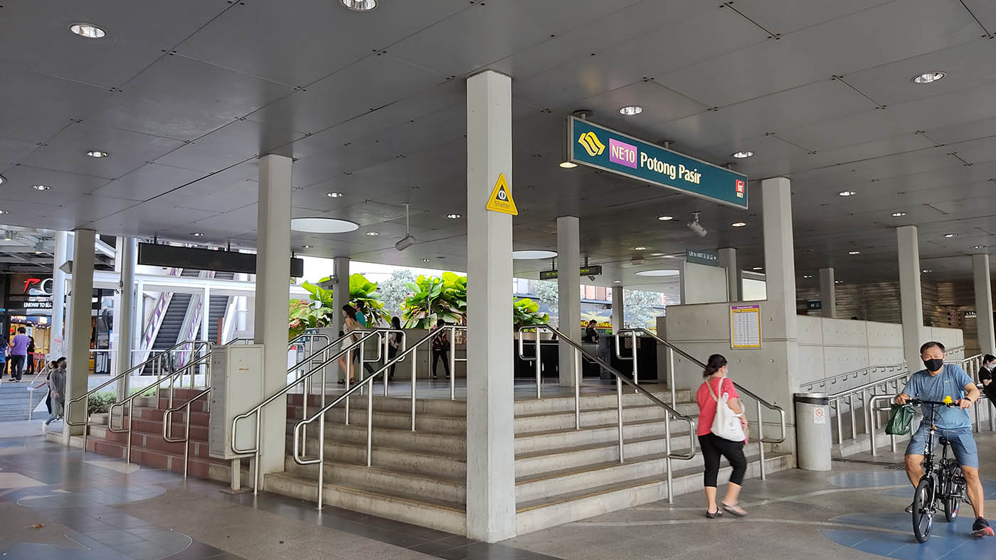 Potong Pasir MRT Station - - Exit C