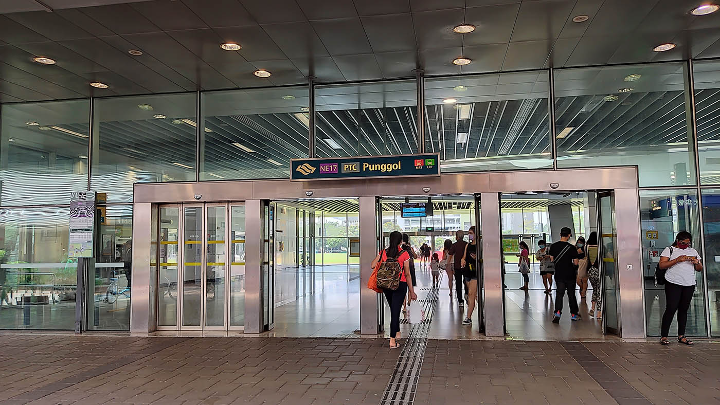 Punggol MRT Station - - Exit A
