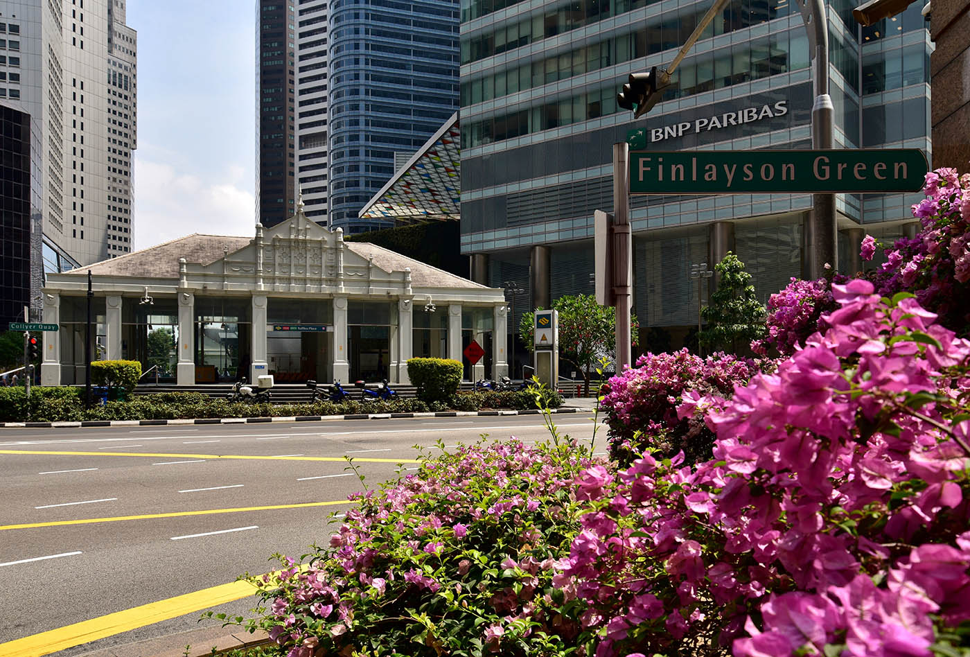 Raffles Place MRT Station - - Street View