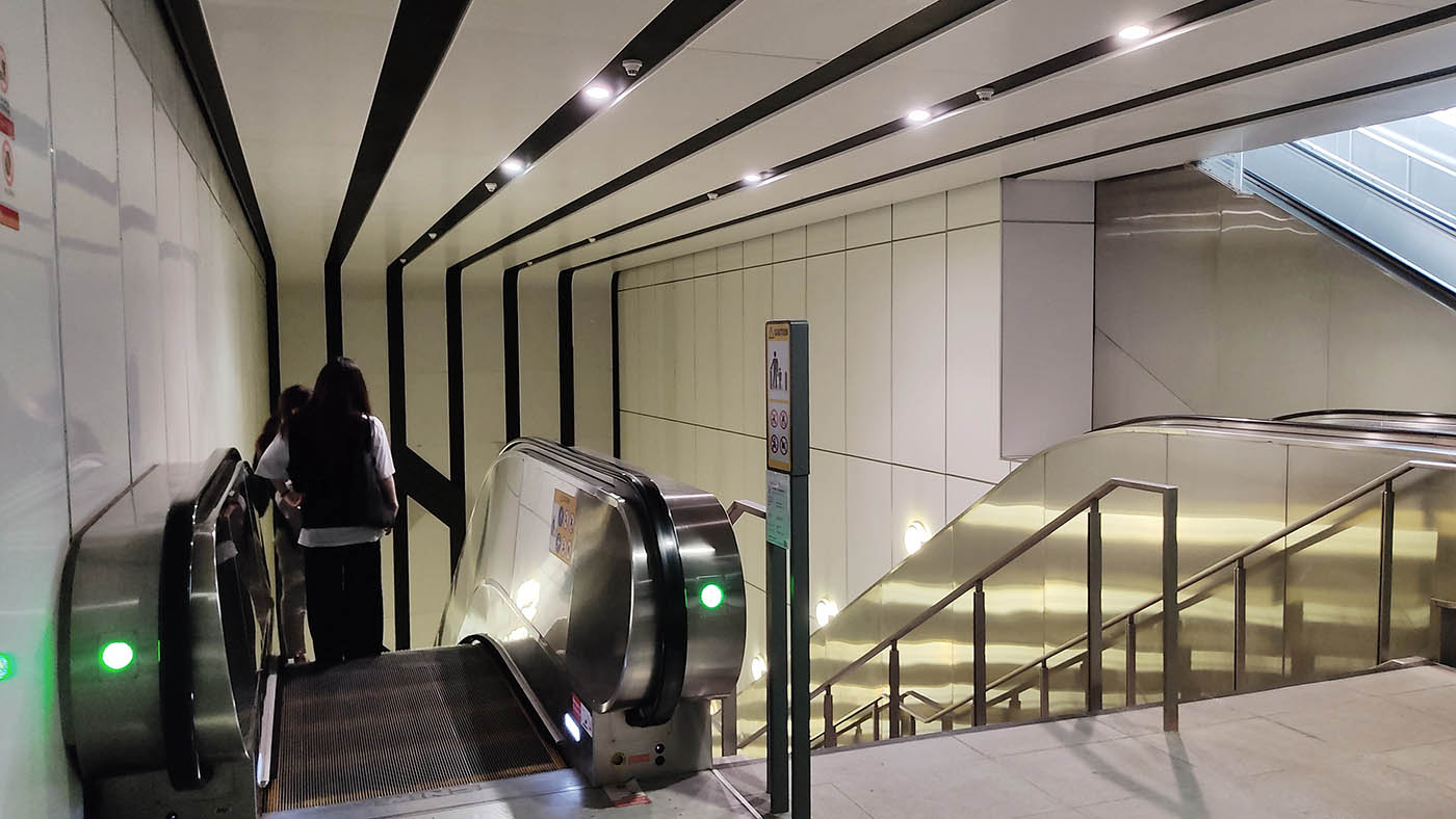 Rochor MRT Station - - Escalators