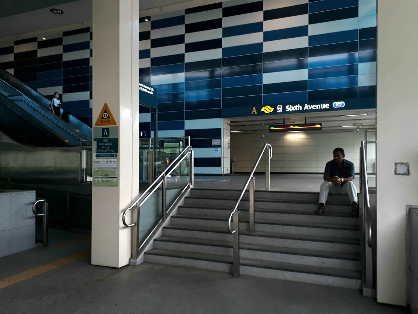 Sixth Avenue MRT Station - - Exit A