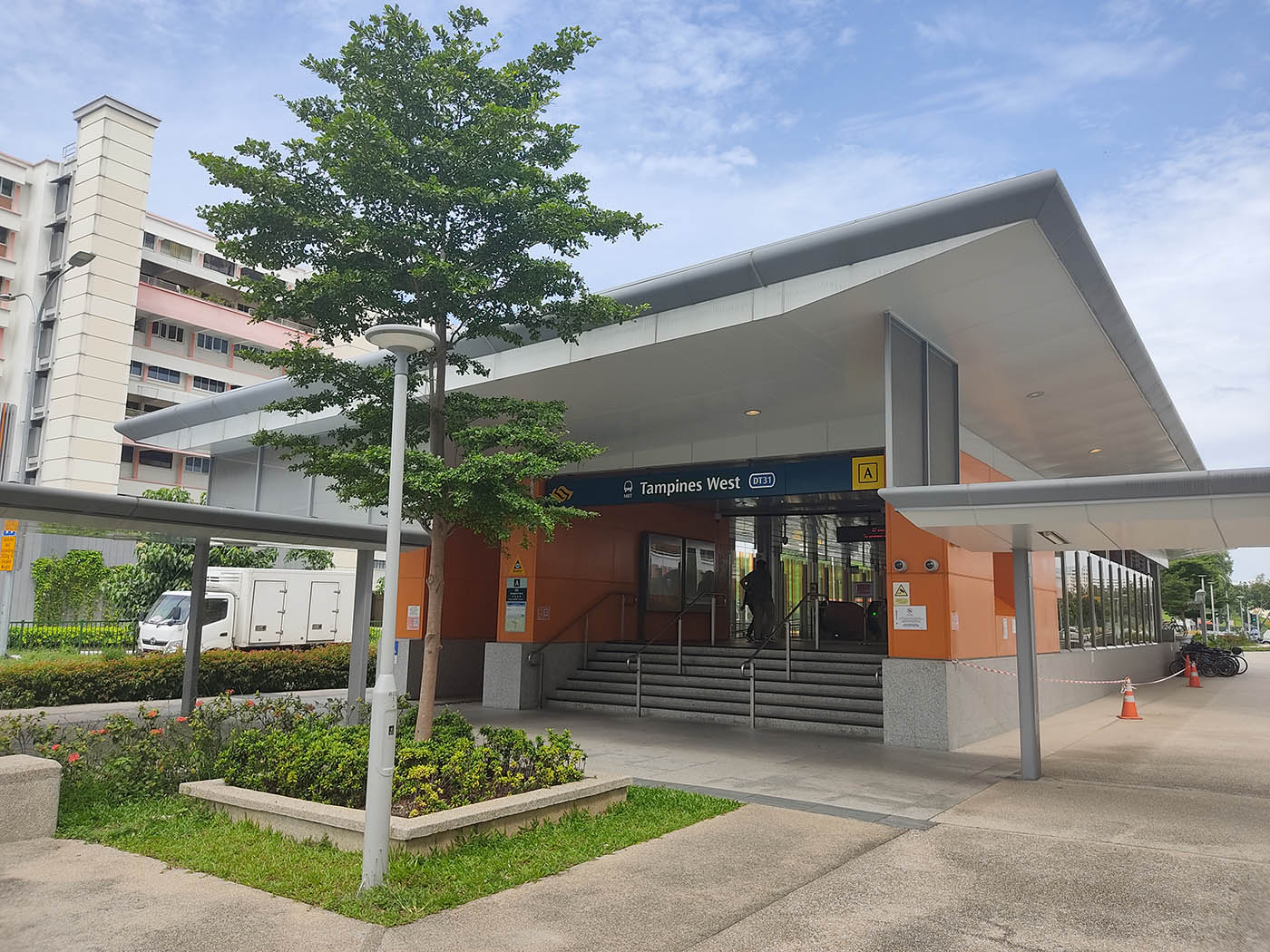 Tampines West MRT Station - - Exit A