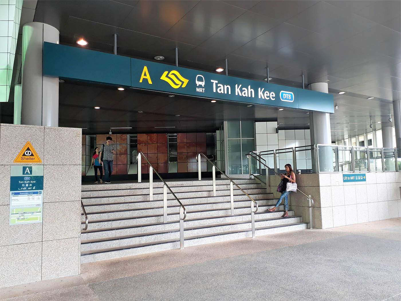 Tan Kah Kee MRT Station - - Exit A