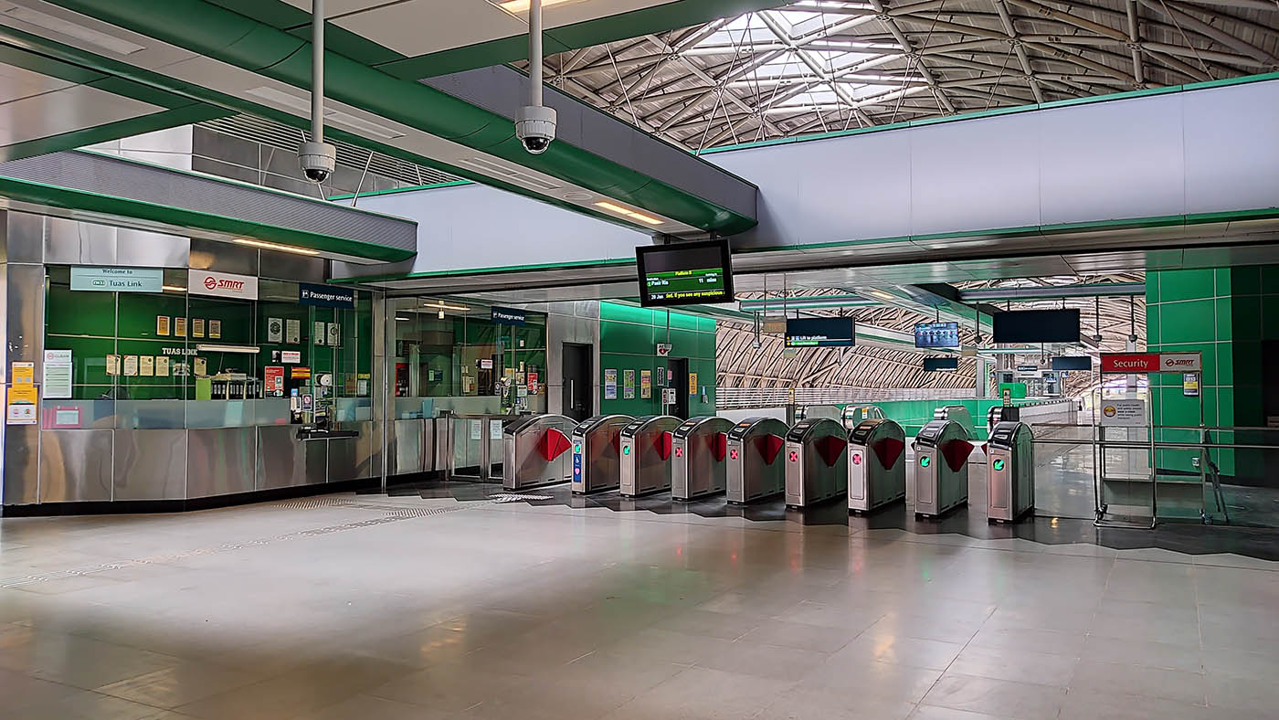 Tuas Link MRT Station - - Concourse