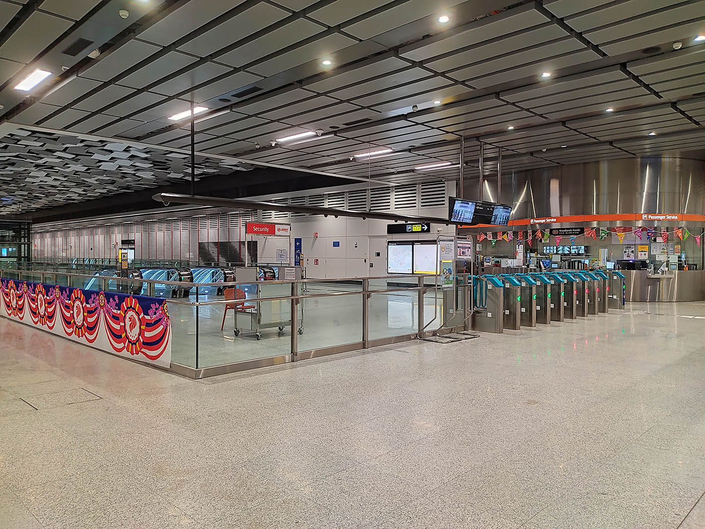 Woodlands North MRT Station - - Concourse