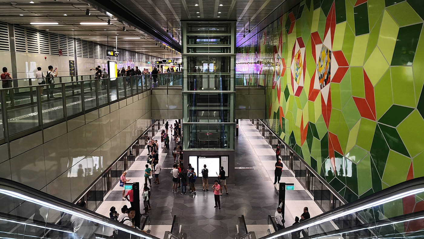 Woodlands South MRT Station - - Concourse