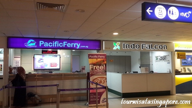 Pacific Ferry Counter HarbourFront