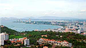 Spectacular View of Pattaya City, Thailand