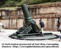 Mortar at Corregidor