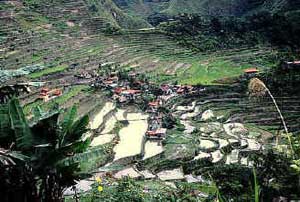 Batad, one of the idyllic villages in the province of Ifugao