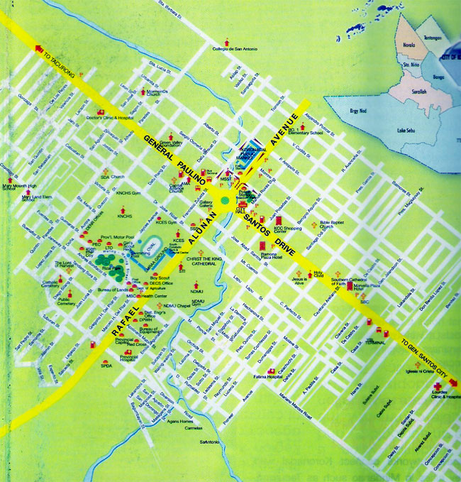 Koronadal Map