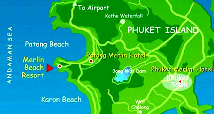 Phuket Map