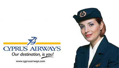 Cyprus Airways Flight Attendant / Stewardess