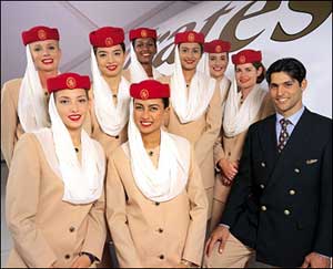 Emirates Cabin Crew, Emirates Flight Stewardess