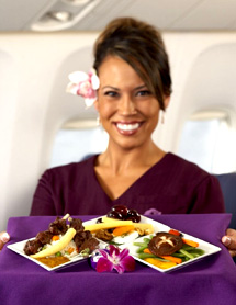 Hawaiian Airlines Flight Stewardess