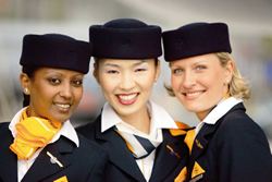 Lufthansa Flight Stewardess - Cabin Crew