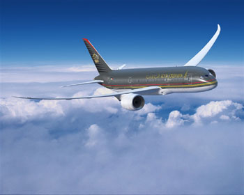 Royal Jordanian Airlines Boeing 787
