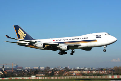 Singapore Airlines Cargo Boeing 747 Aircraft