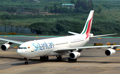 SriLankan Airlines Airbus A340-300 Aircraft