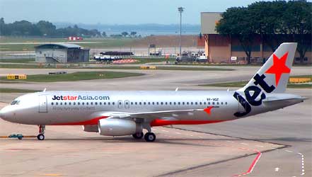 JetStar Asia - Low cost airline based in Singapore