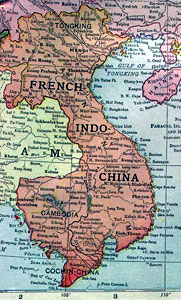 French Indochina Map