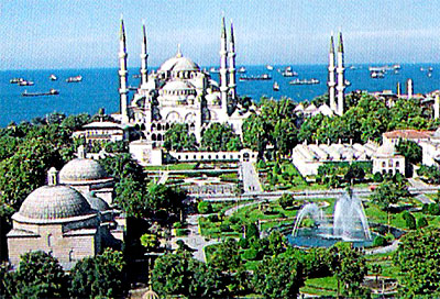 View Across Sultanahmet, Blue Mosque