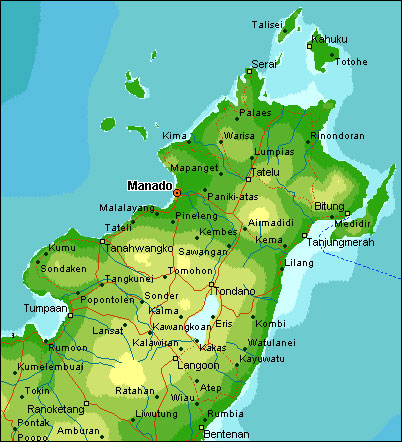 Manado Map