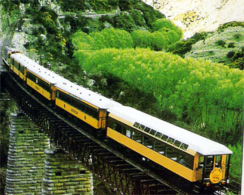 New Zealand Train Journey