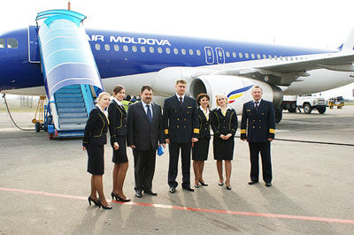 Air Moldova Flight Cabin Crew