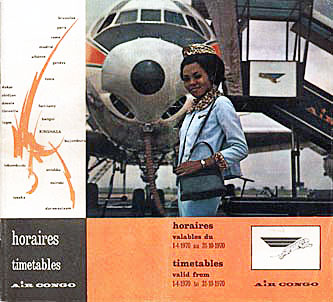 Air Zaire Flight Stewardess